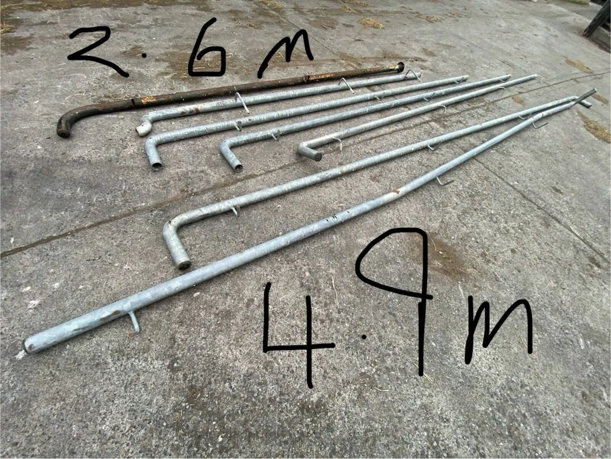 Handrail steel and oak - Image 1