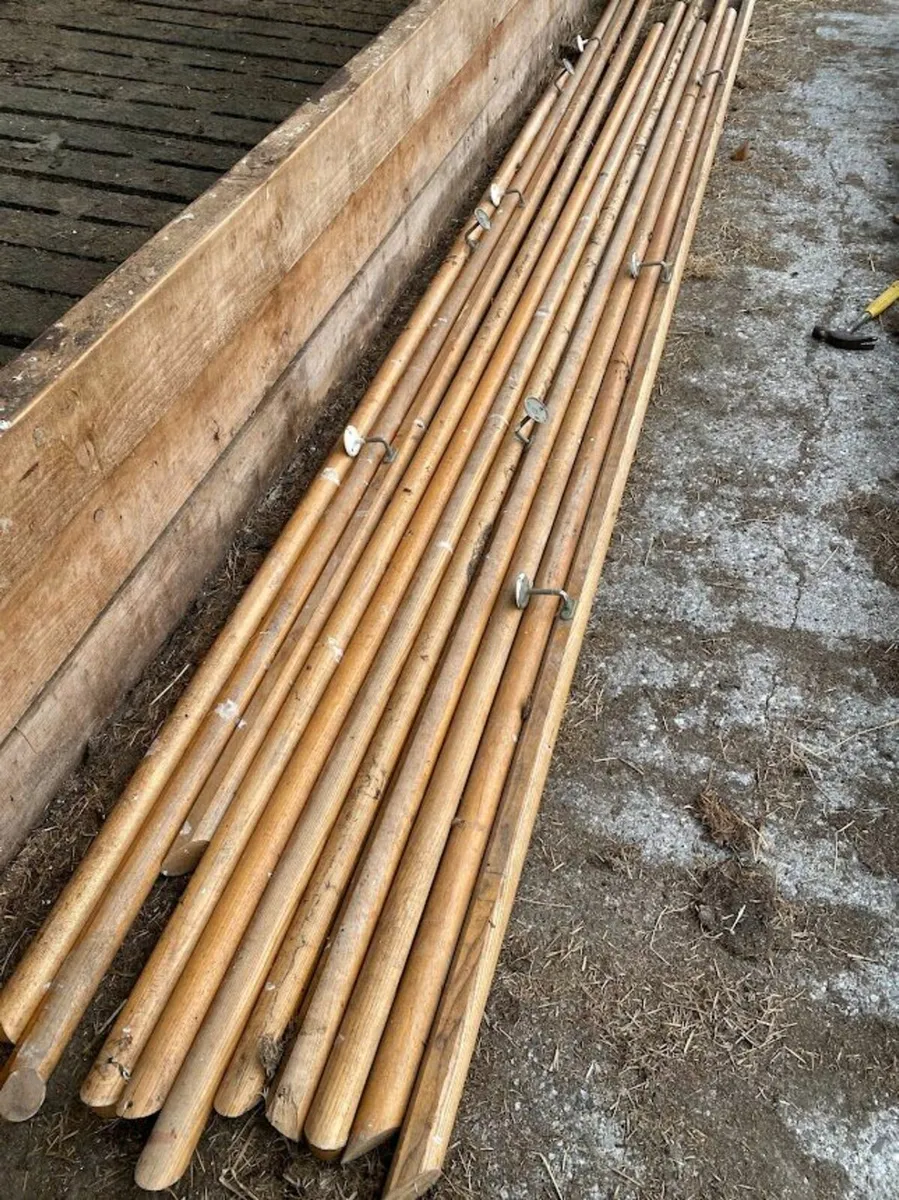 Handrail steel and oak - Image 2