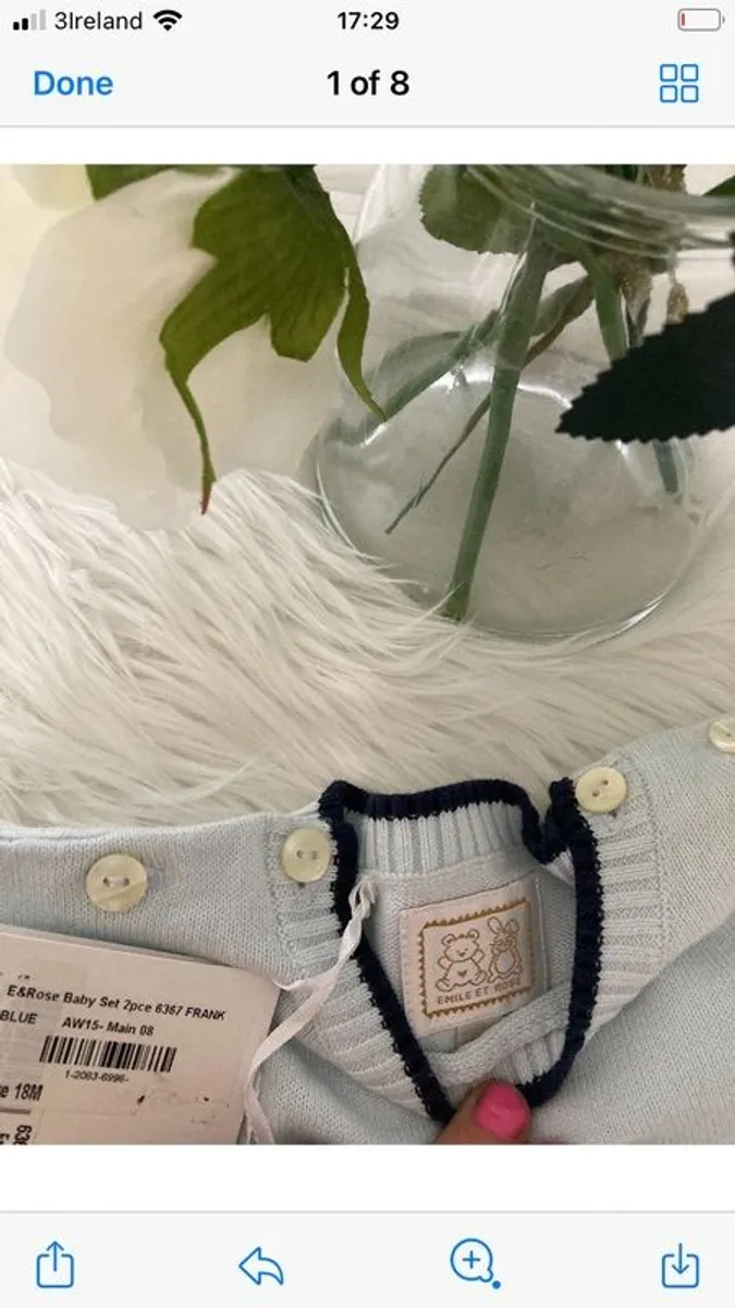 NEW Emilie et Rose - 2 piece Baby Set - Image 2