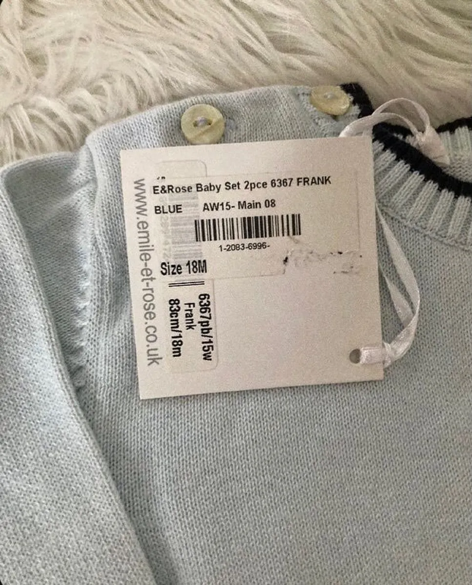 NEW Emilie et Rose - 2 piece Baby Set - Image 3