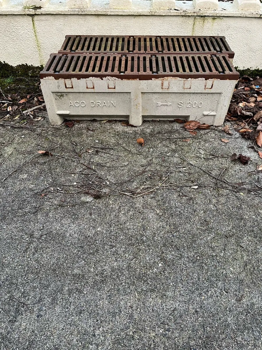 2 ACO DRAINS S200  suitable for heavy plant - Image 1