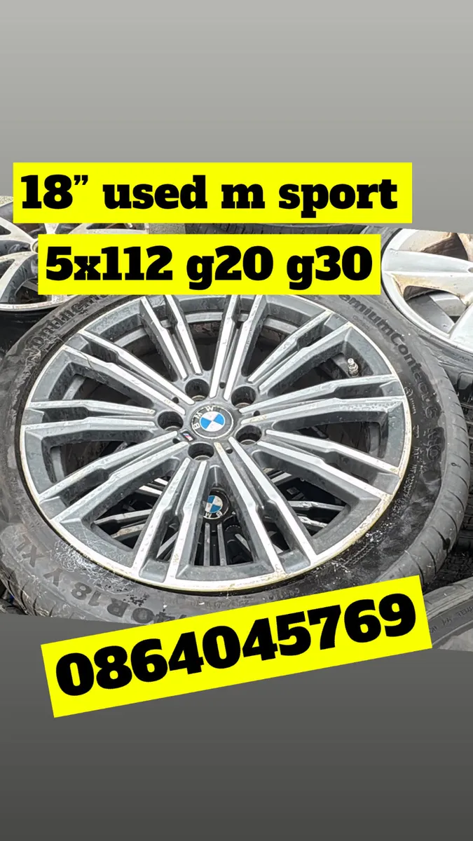 18” m sport used 5x112