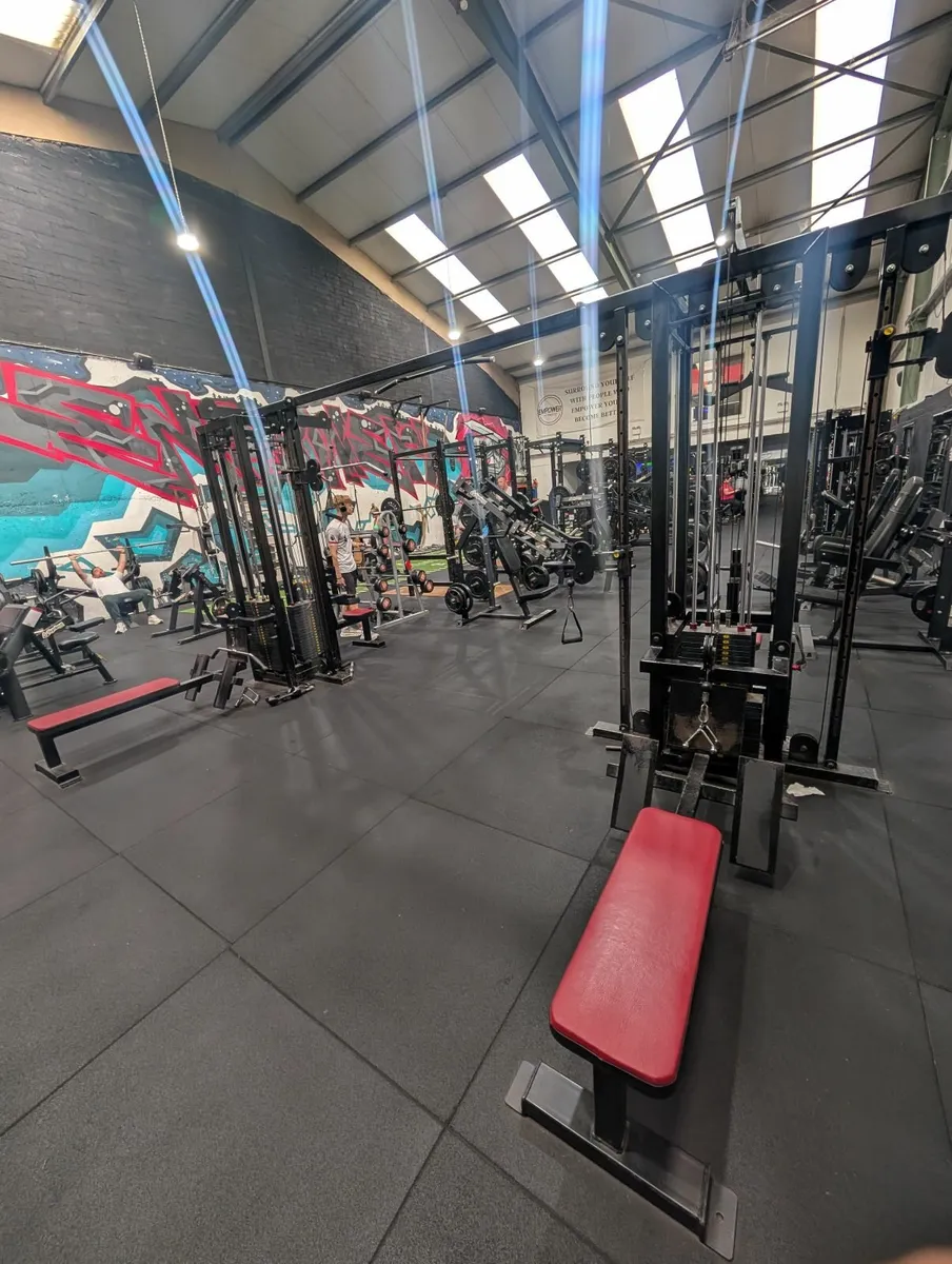 8 station cable cross over jungle gym - Image 1