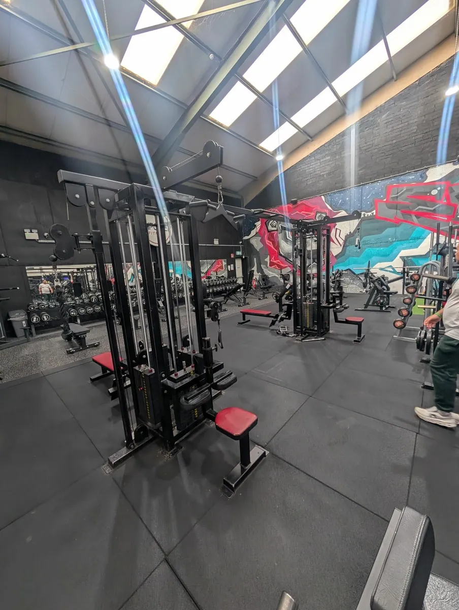 8 station cable cross over jungle gym - Image 2