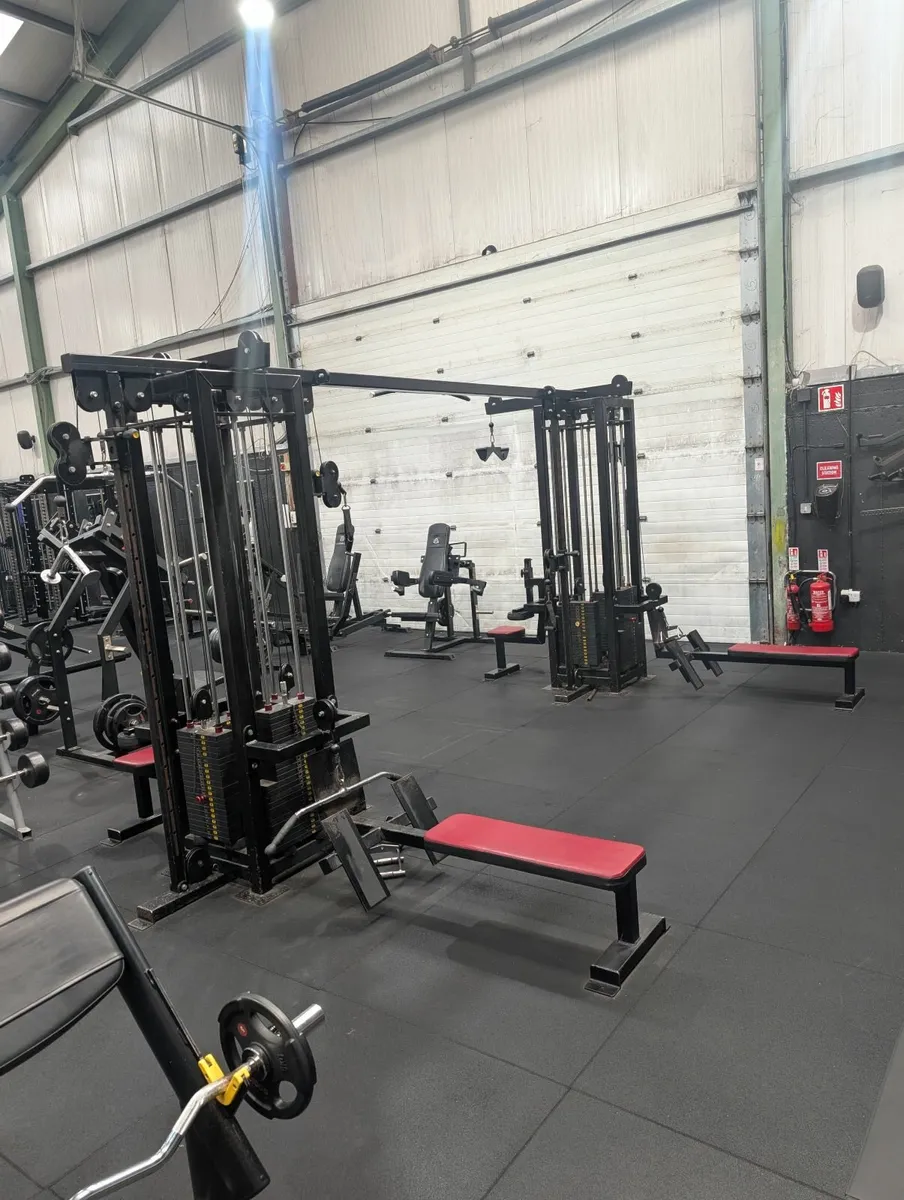 8 station cable cross over jungle gym - Image 4