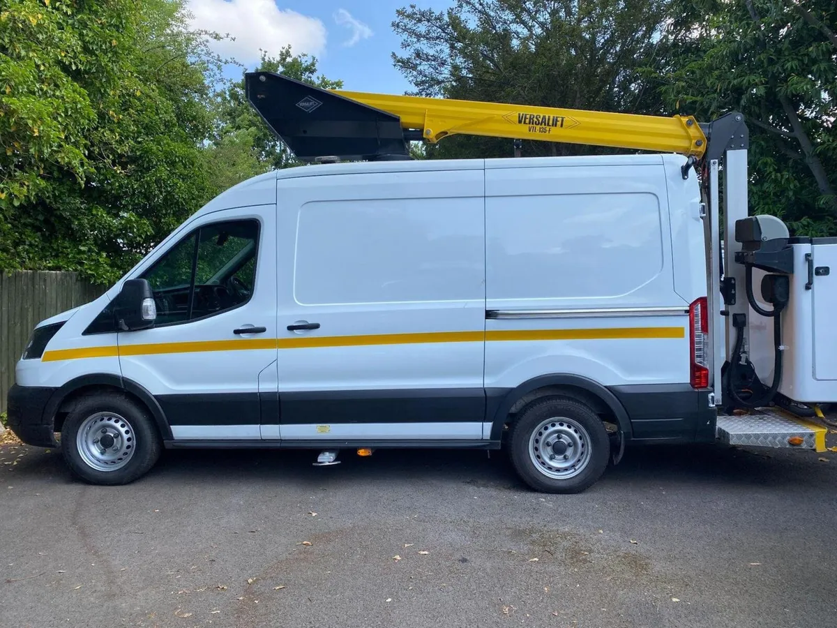 Ford Transit 2021 cherry picker - Image 1