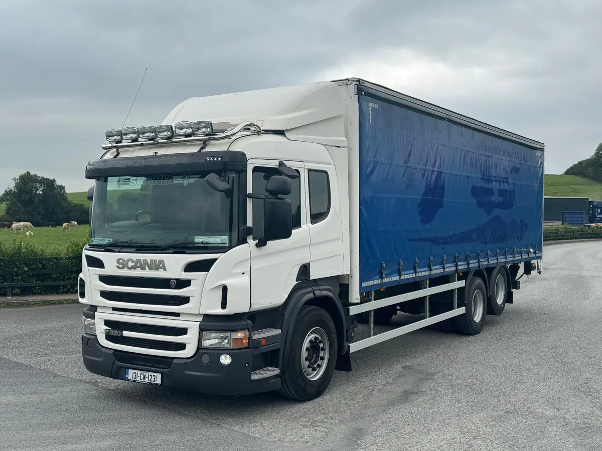 2013 Scania P320 6x2 Curtainsider. Ref No: 2613 - Image 1