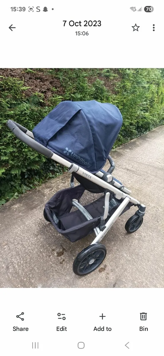 UppaBaby Vista travel system - Image 4