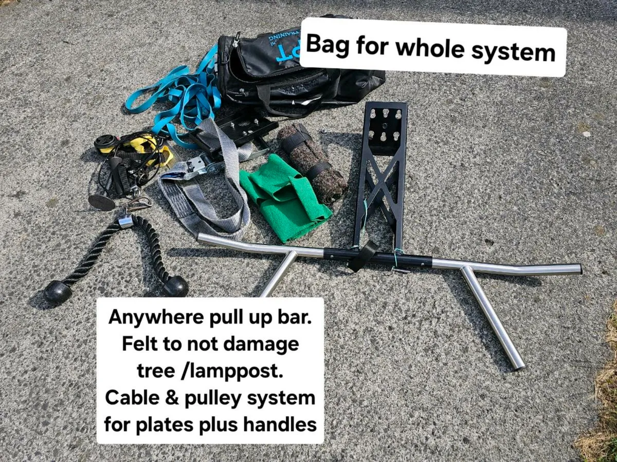 Pull up bar system. - Image 1