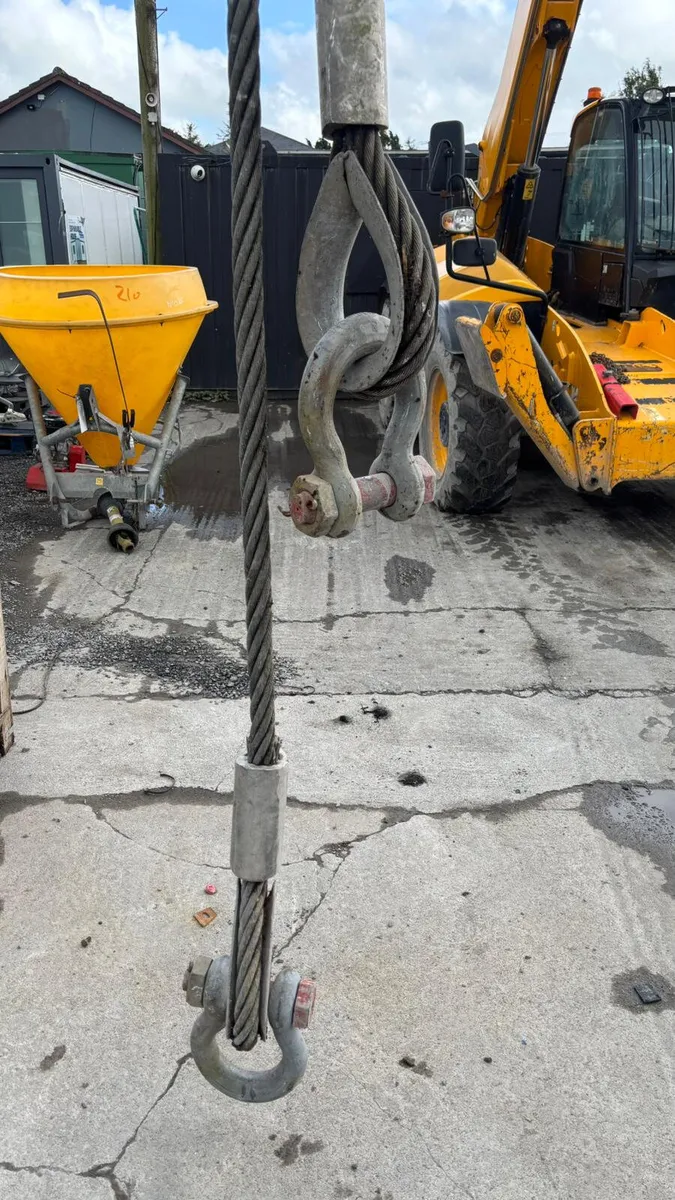 Heavy-duty Lifting Beam with Slings to suit cranes - Image 4