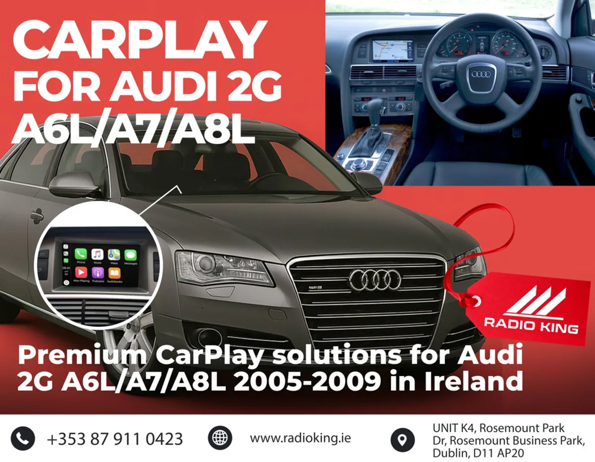 Apple CarPlay Box Upgrade for Audi 2G A6L / A7 /
