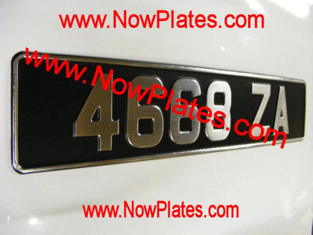 Vintage / Classic Number Plates for all types. - Image 3