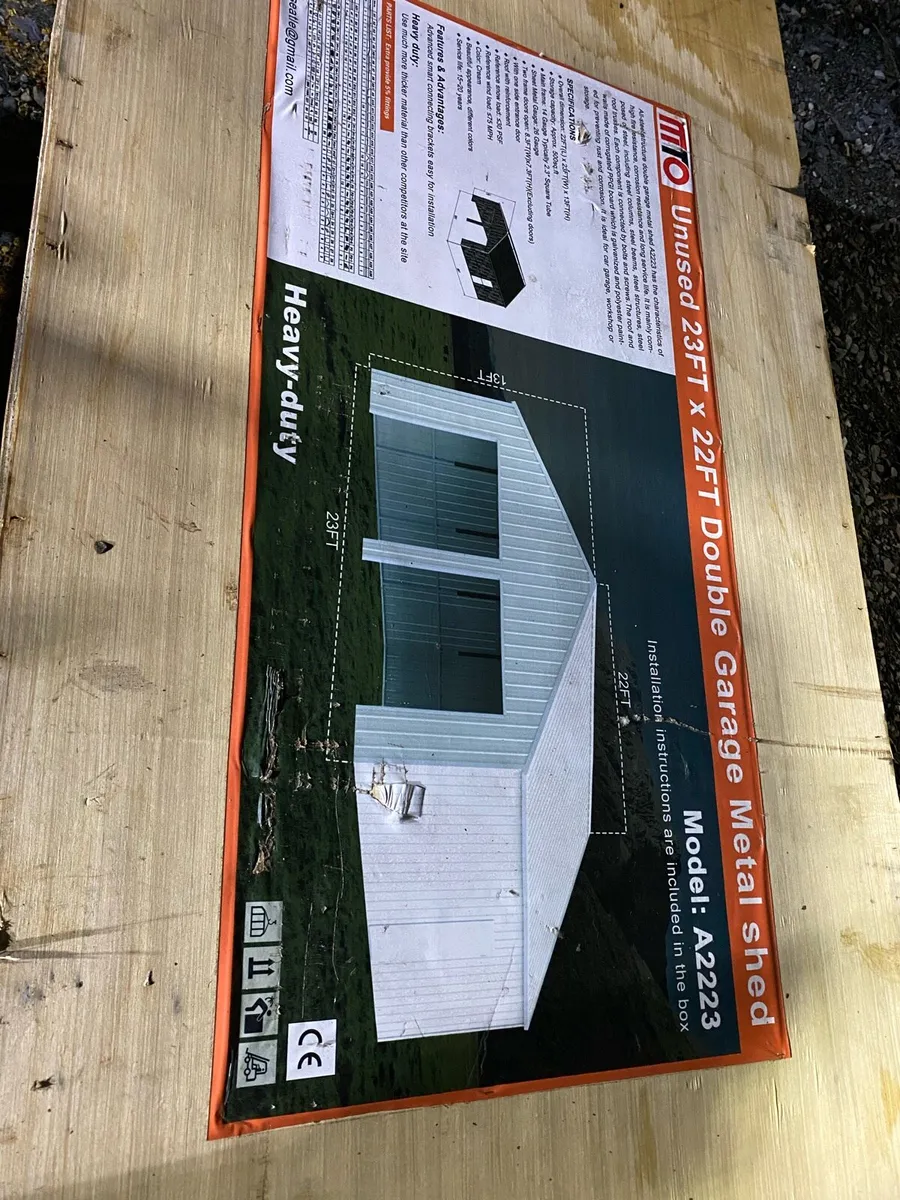 Steel shed kit **price Drop** - Image 3