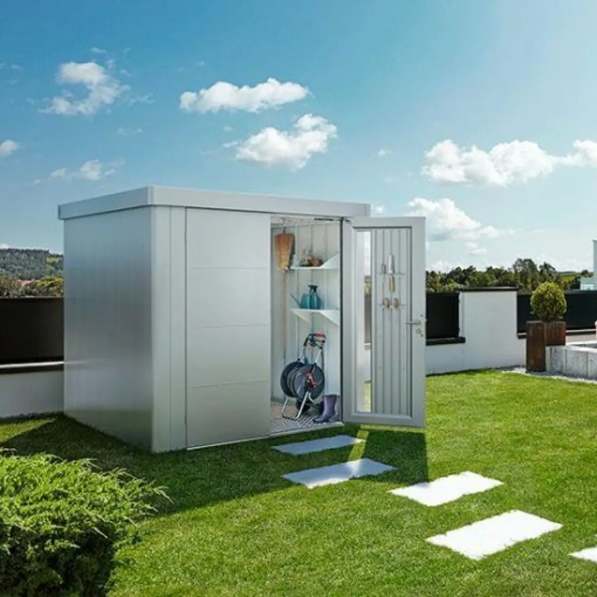 Biohort Garden Shed Neo – Standard door - Image 1