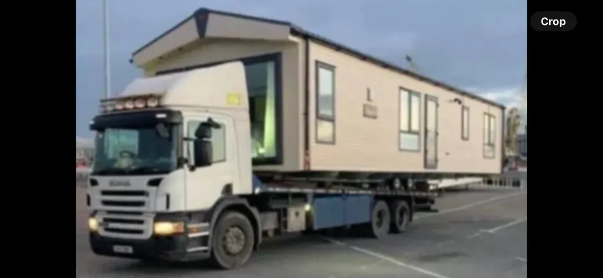 Mobile home transportation