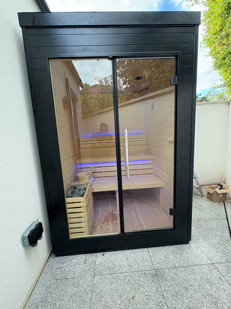 OUTDOOR GARDEN SAUNA , NEW IN BOX - Image 1