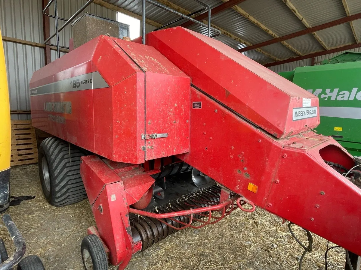 Massey 185 s2 big square baler - Image 2
