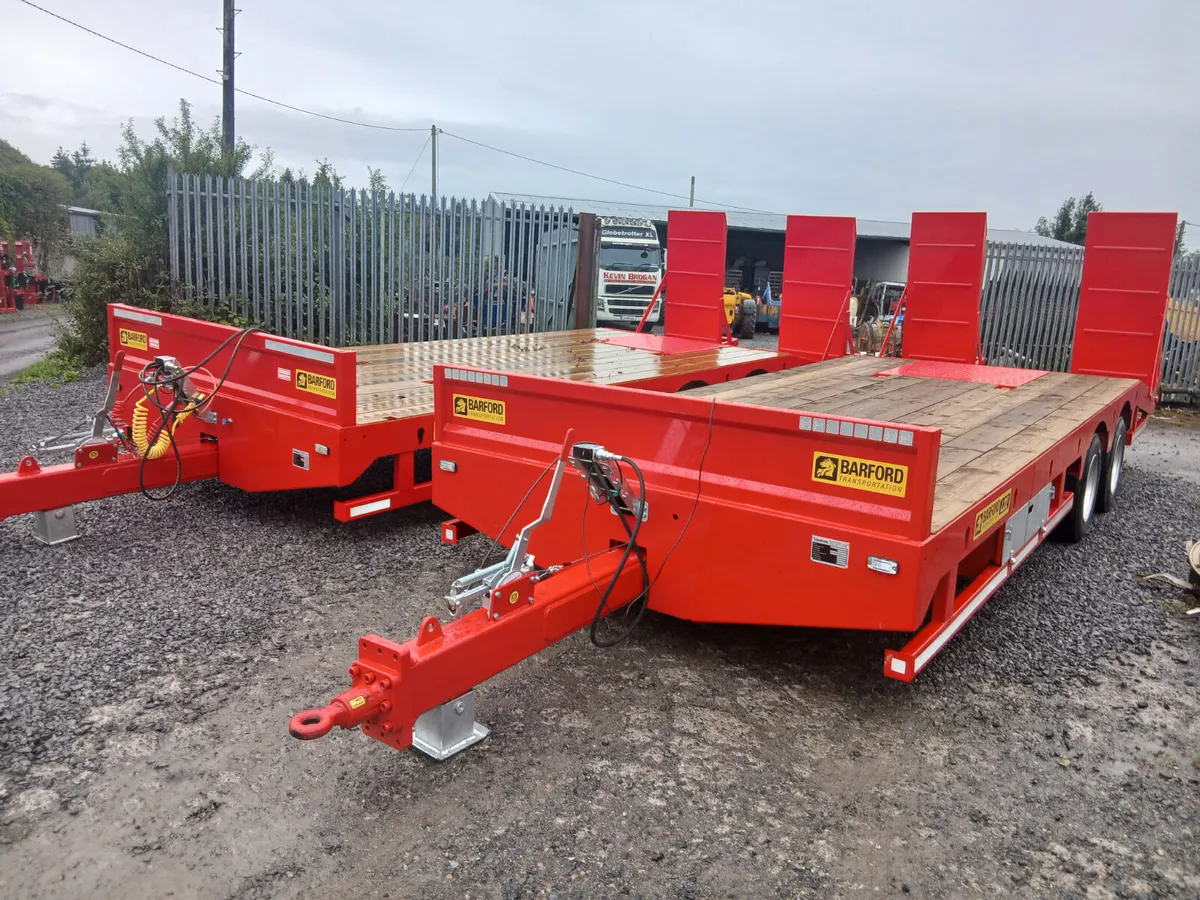 New Barford twin axle low loaders for sale. - Image 3