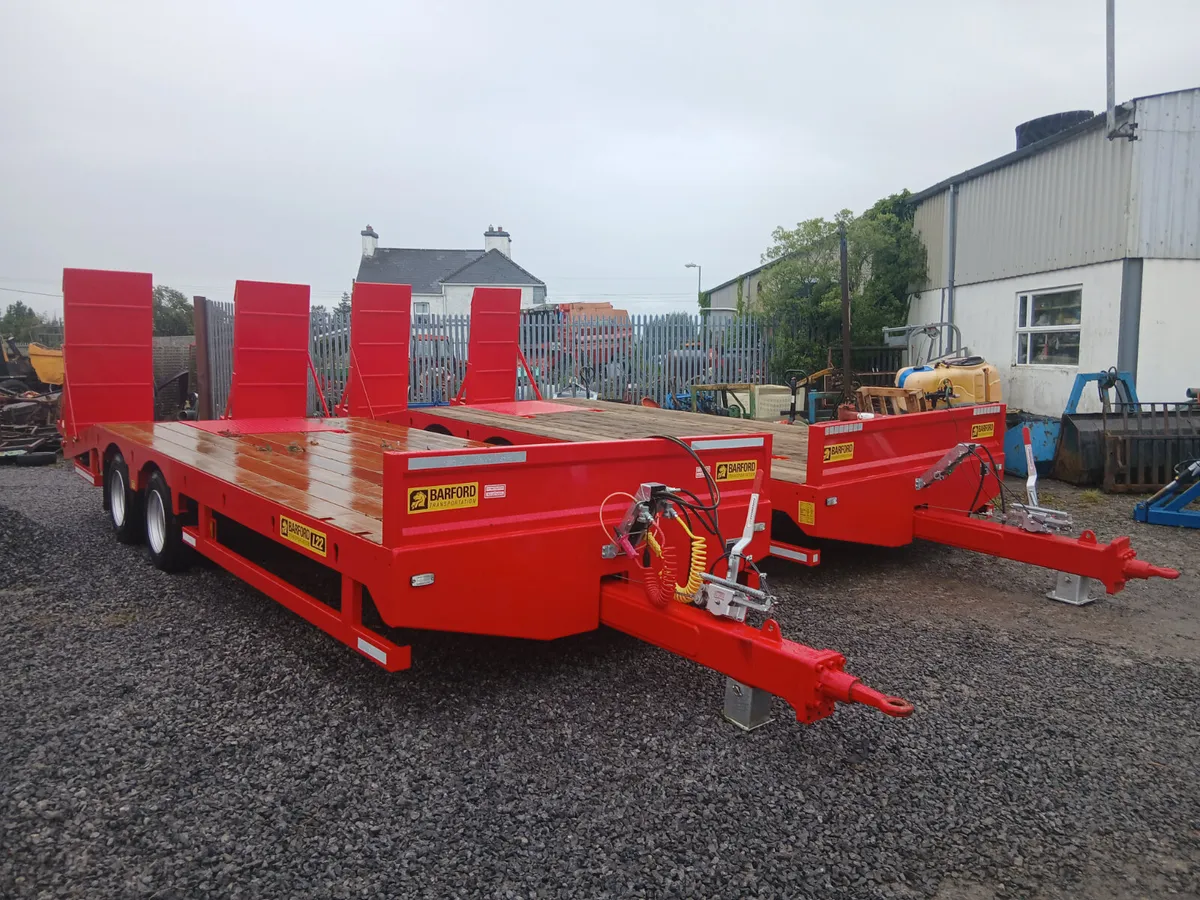 New Barford twin axle low loaders for sale. - Image 1