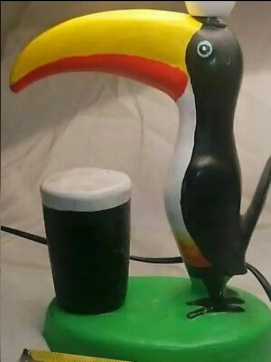Guinness Toucan Table Lamp - Image 4