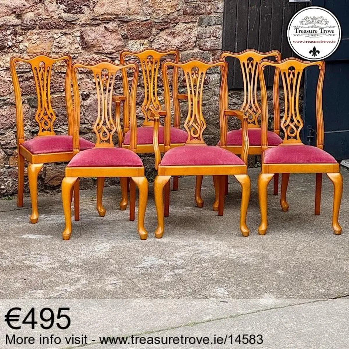 Antique & Vintage Sets of Dining Chairs - Image 3