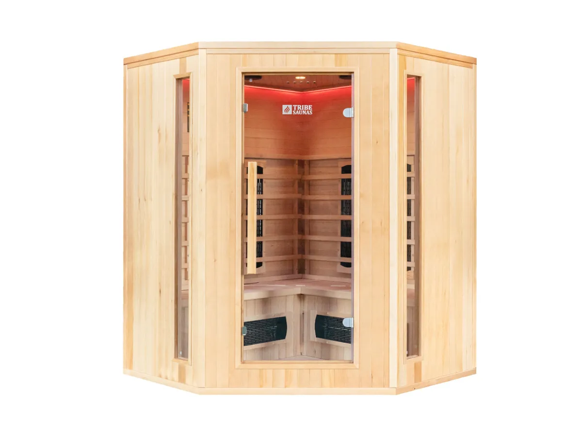 Infrared Sauna | Indoor | 4 pers | Madrid 3 Corner - Image 3