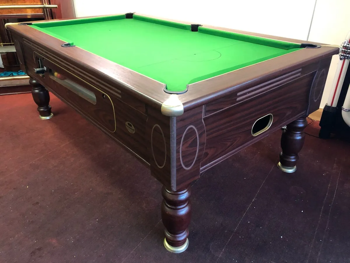 Professional Slate Bed Pool Table - Image 2
