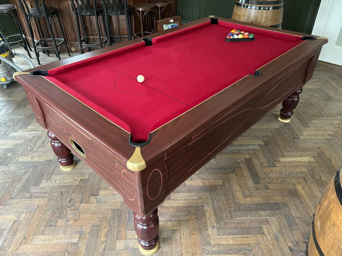 Professional Slate Bed Pool Table - Image 3