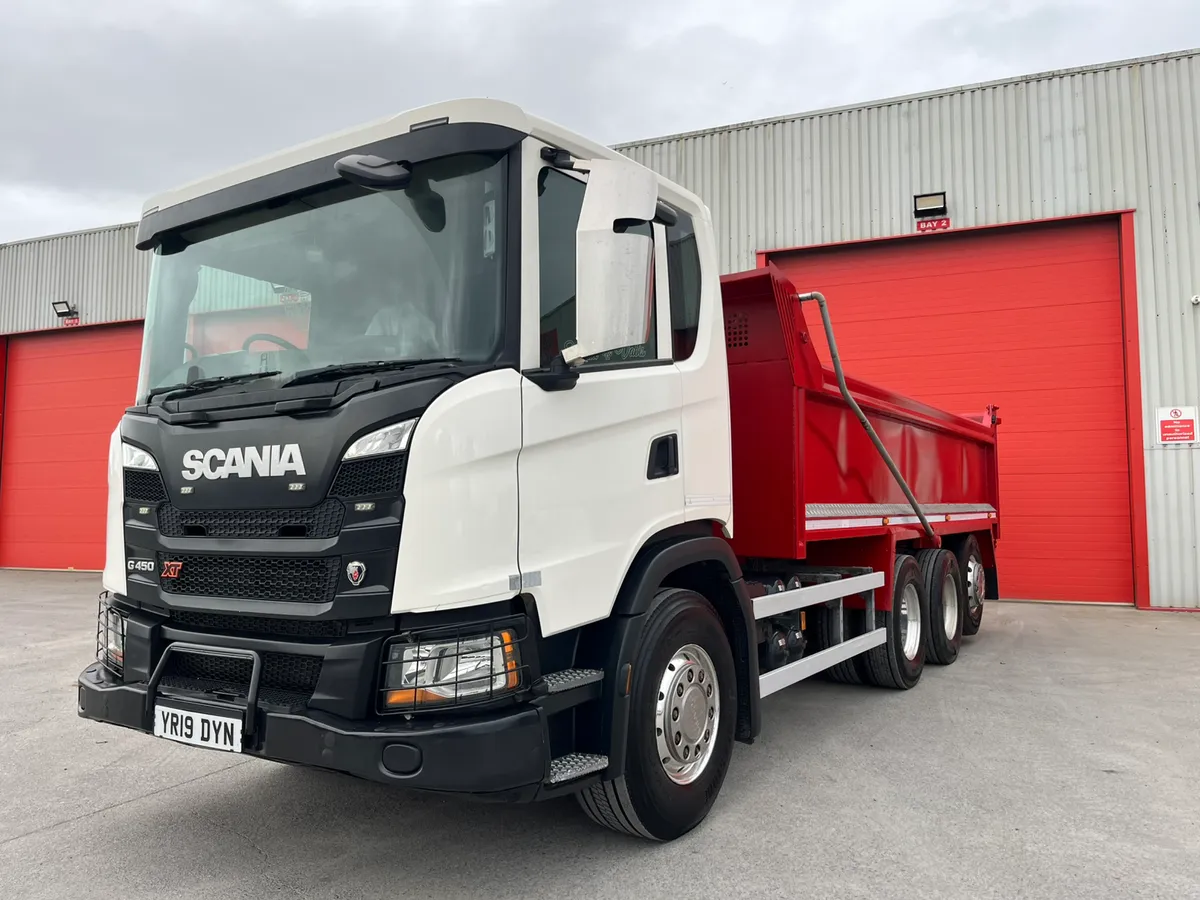 2019 (191) Scania G450 XT 8x4 - Image 1