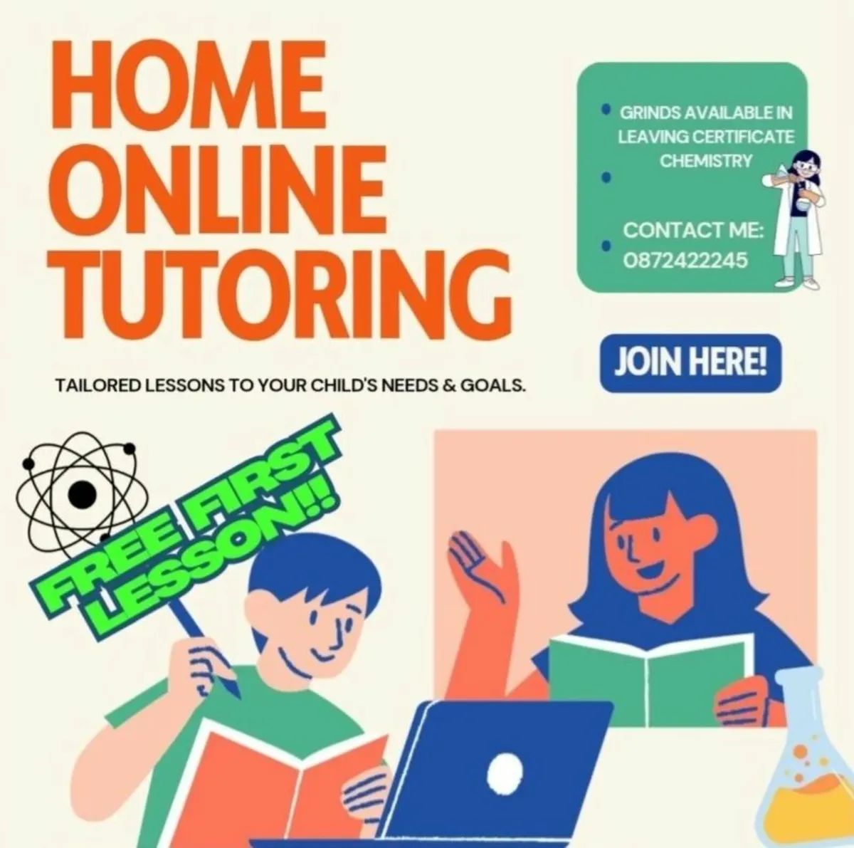 Leaving Certificate chemistry grinds (first lesson