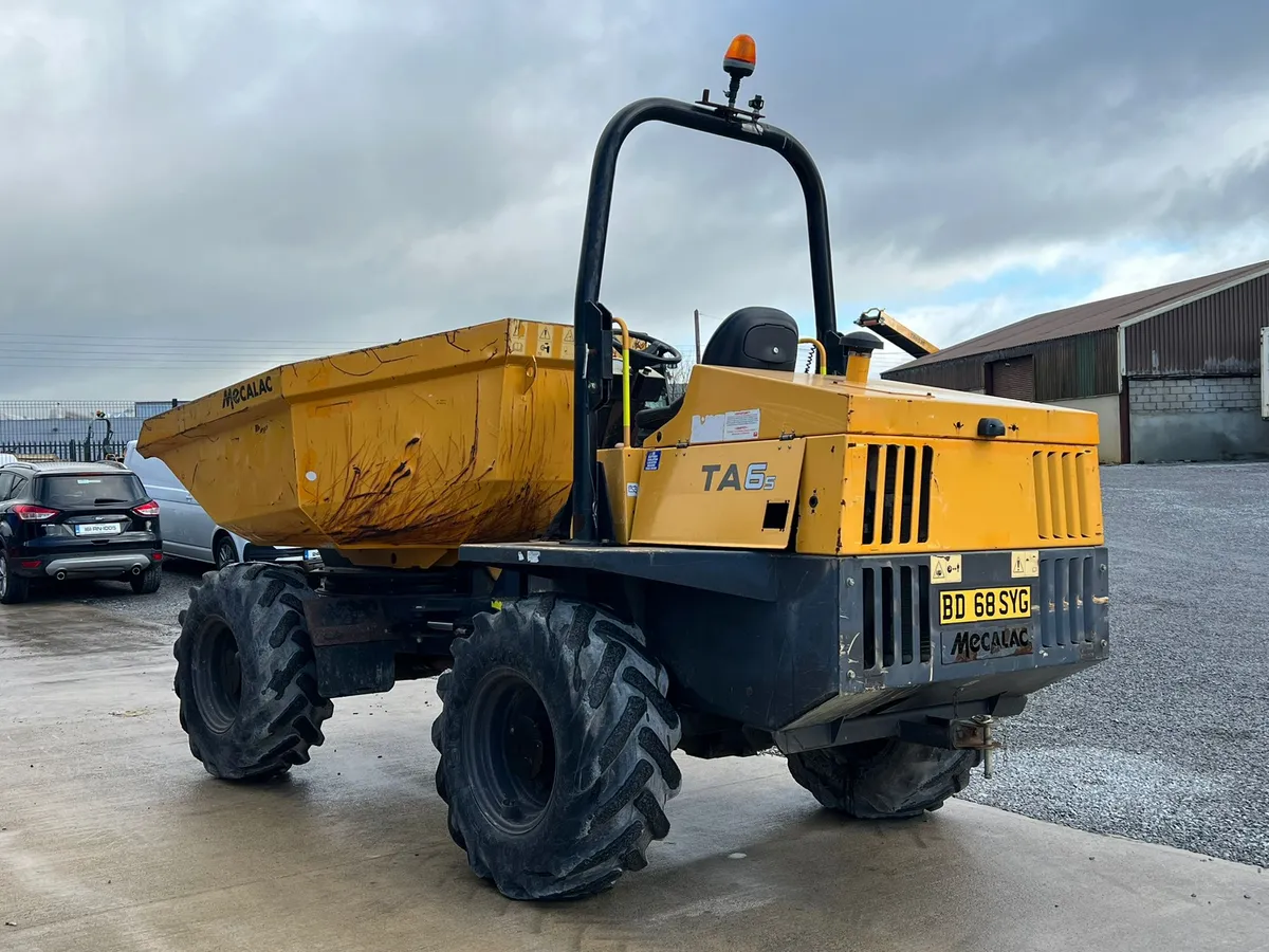 2018 Mecalac 6 Ton Swivel Dumper - Image 3