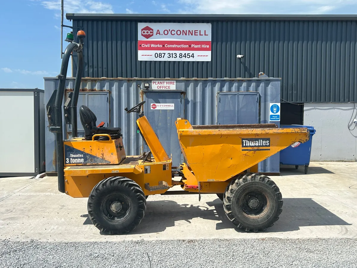 Thwaites 3 ton  Dumper.  (AUTO) - Image 3