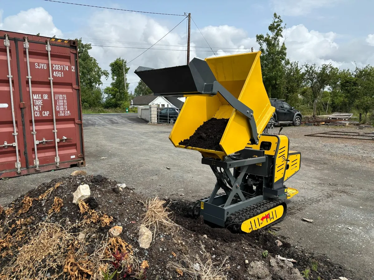 Rippa 1/2 ton High Tip Mini Dumper - Image 1