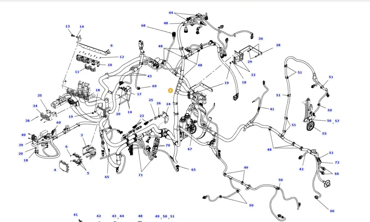 Fendt Engine Harness - Image 1