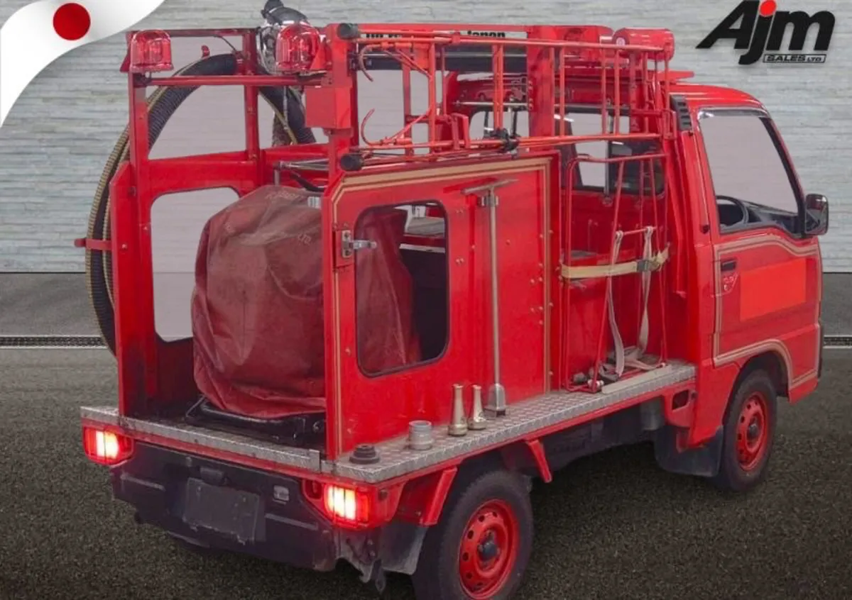 1995 SUBARU SAMBAR FIRE TRUCK 660CC 4X4 - Image 3