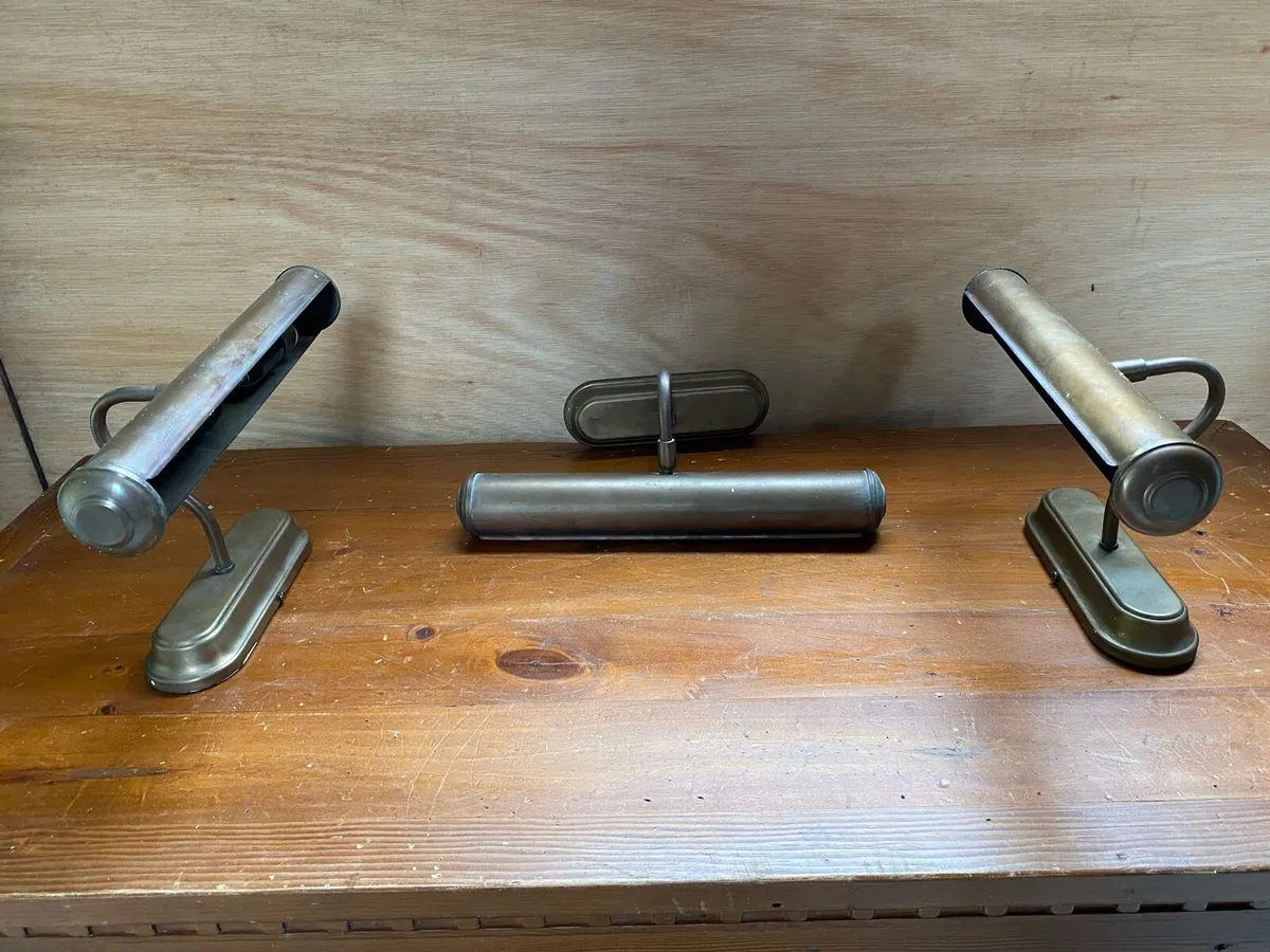 Antique Brass Lights - Image 3