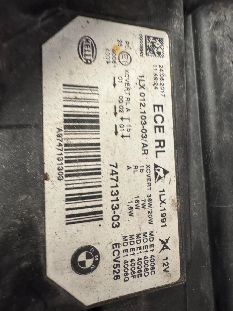 Bmw 3 Series Xenon Headlight Left side - Image 3