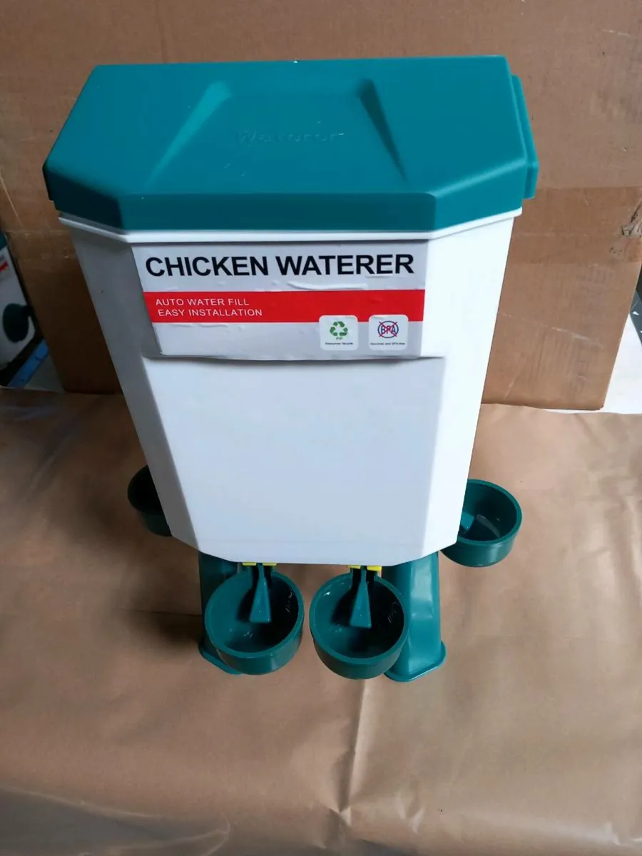Drinker feeder set for chickens - Image 2