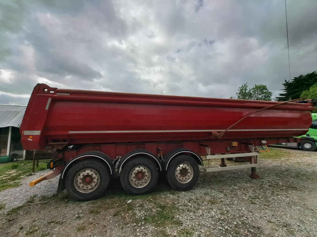 Tipping trailer 9.6 m - Image 1