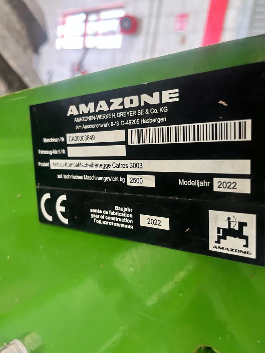 2022 Amazone Catros 3003 - Image 3