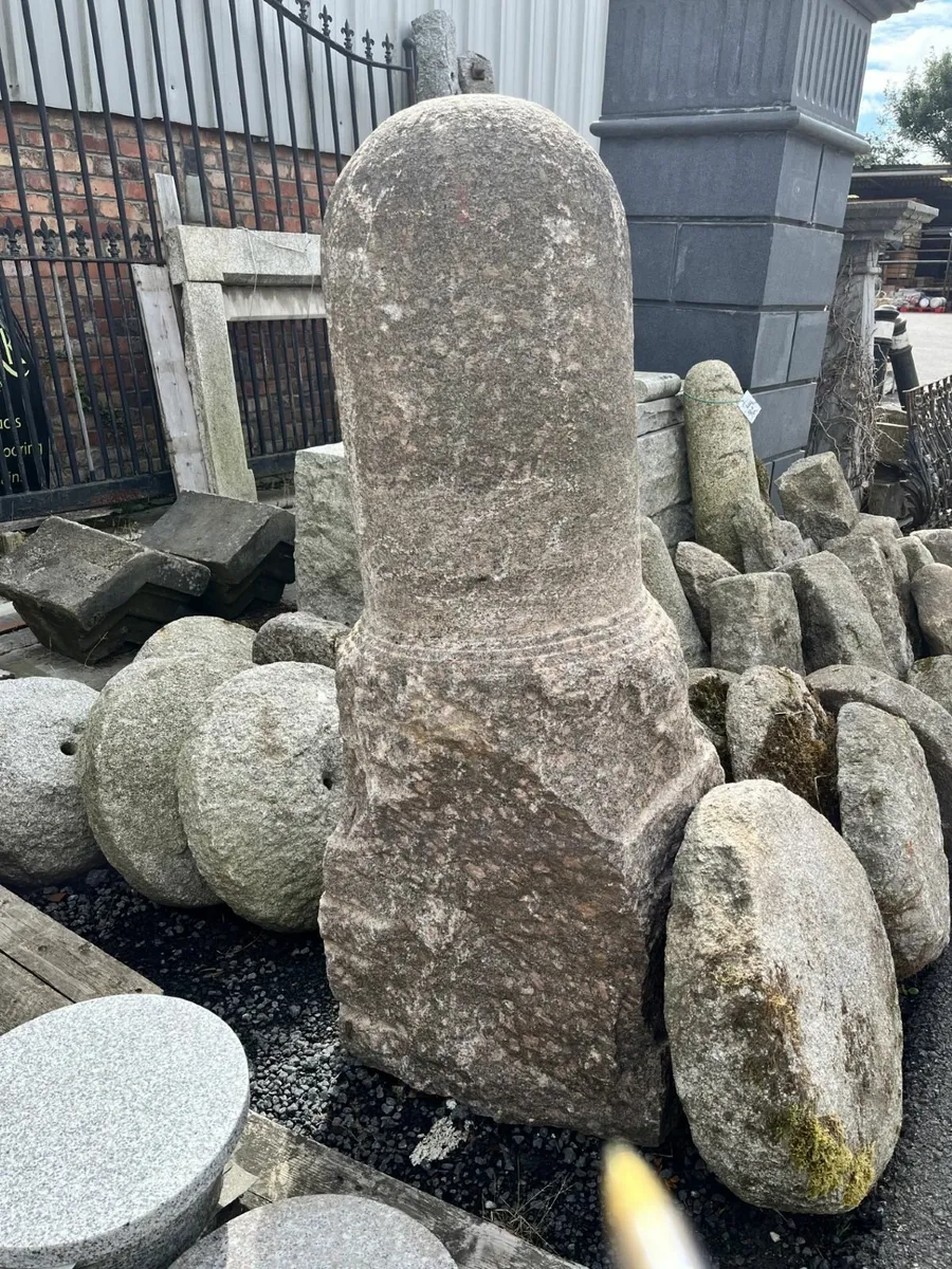 Reclaimed Silver Granite Marine  Bollards - Image 1