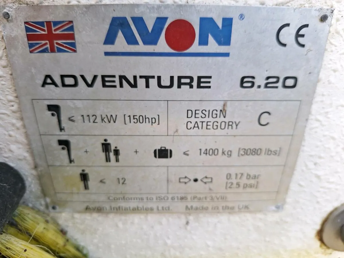 Avon adventure 620 rib - Image 2