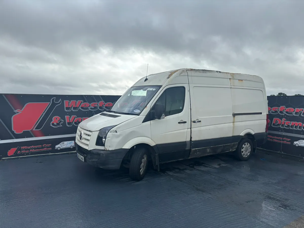 2009 Volkswagen crafter 2.5 tdi for dismantling