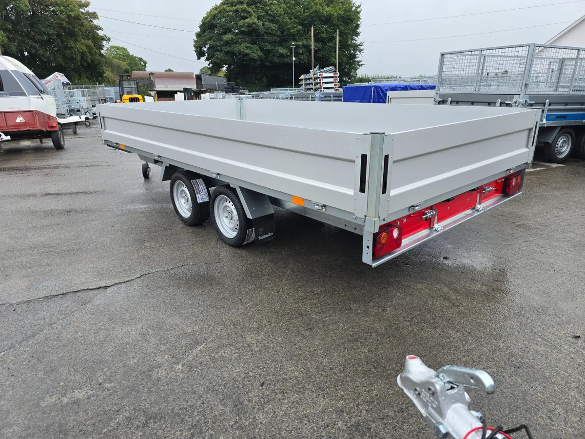 13ft dropside trailer 2700kg - Image 3