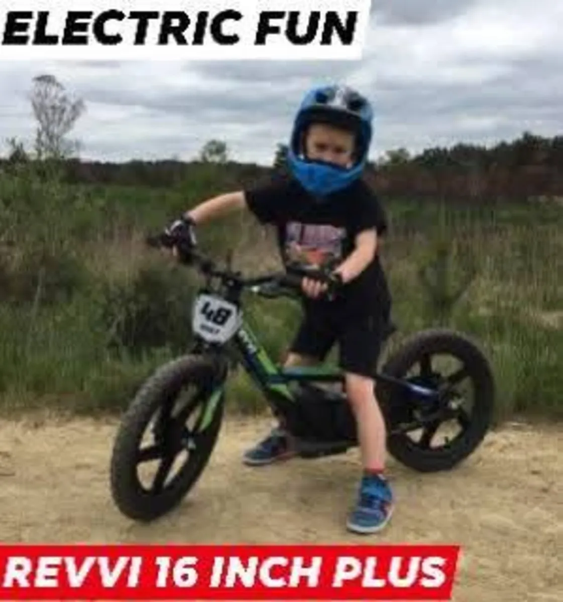 REVVI 16+ Kids Electric bike XMAS CLUB/DELIVERY - Image 1