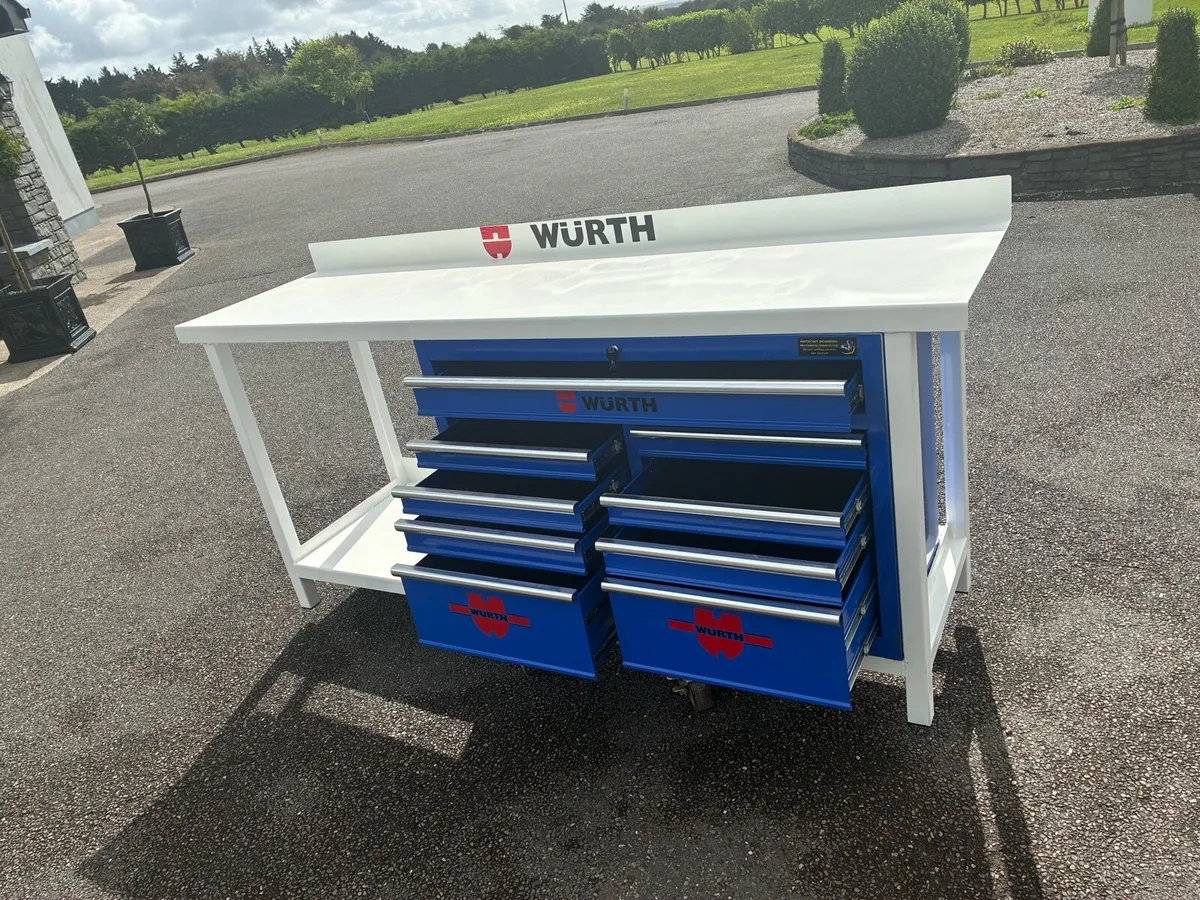 FREE TOOL BOX      Wurth styled work bench - Image 1