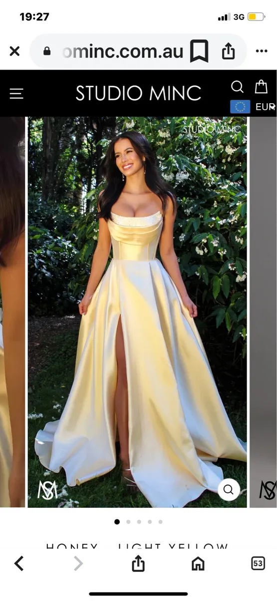 Studio Minc Debs Dress 10-12 - Image 1