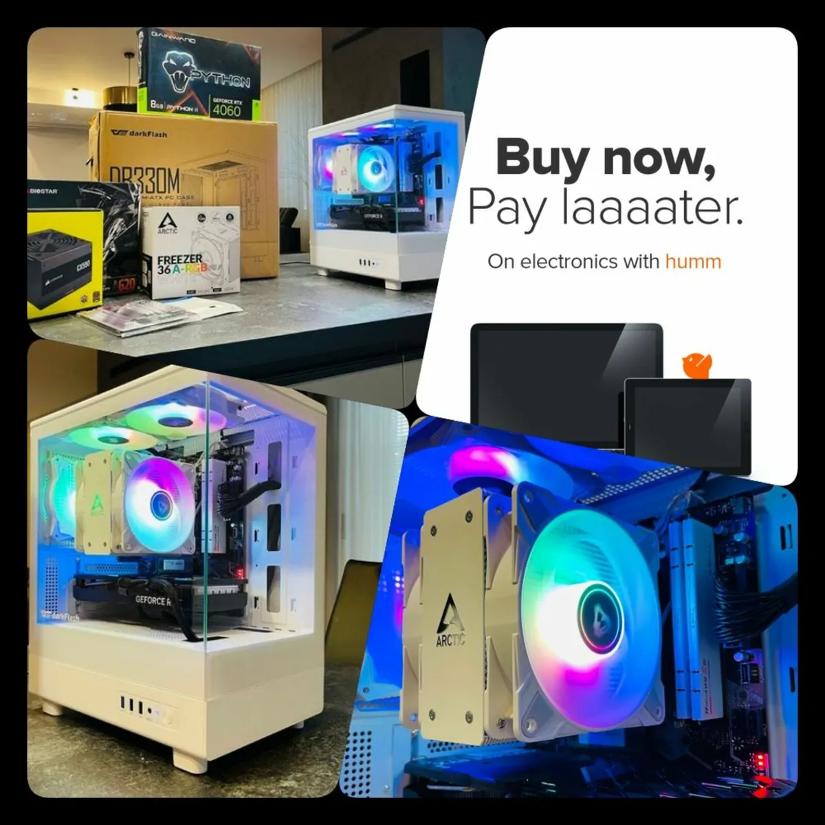 PC Gaming Ryzen 5 7500F, RTX 4060, 32GB DDR5 - Image 1