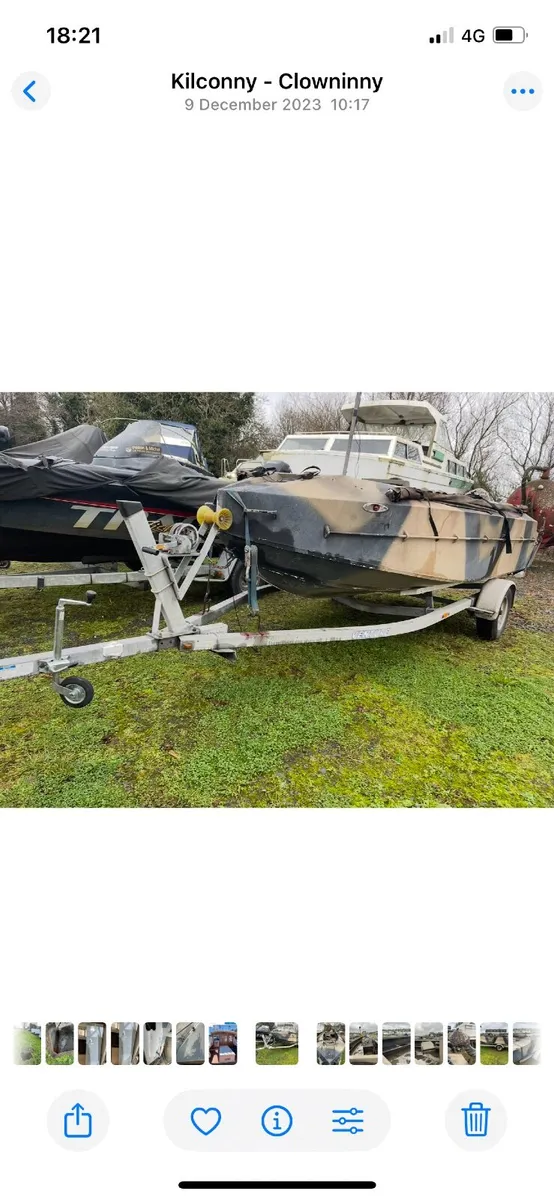 Aluminum duck boat - Image 4