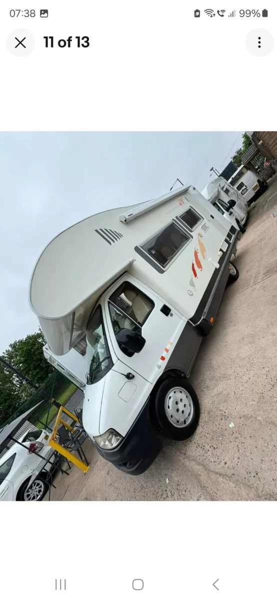 Fiat Ducato Benimar camper van IRISH REG - Image 1